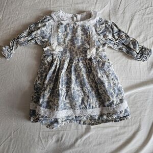 Simplee kids Baby Girls Smocked Dress Handmade Spring Fall Casual Dresses Floral